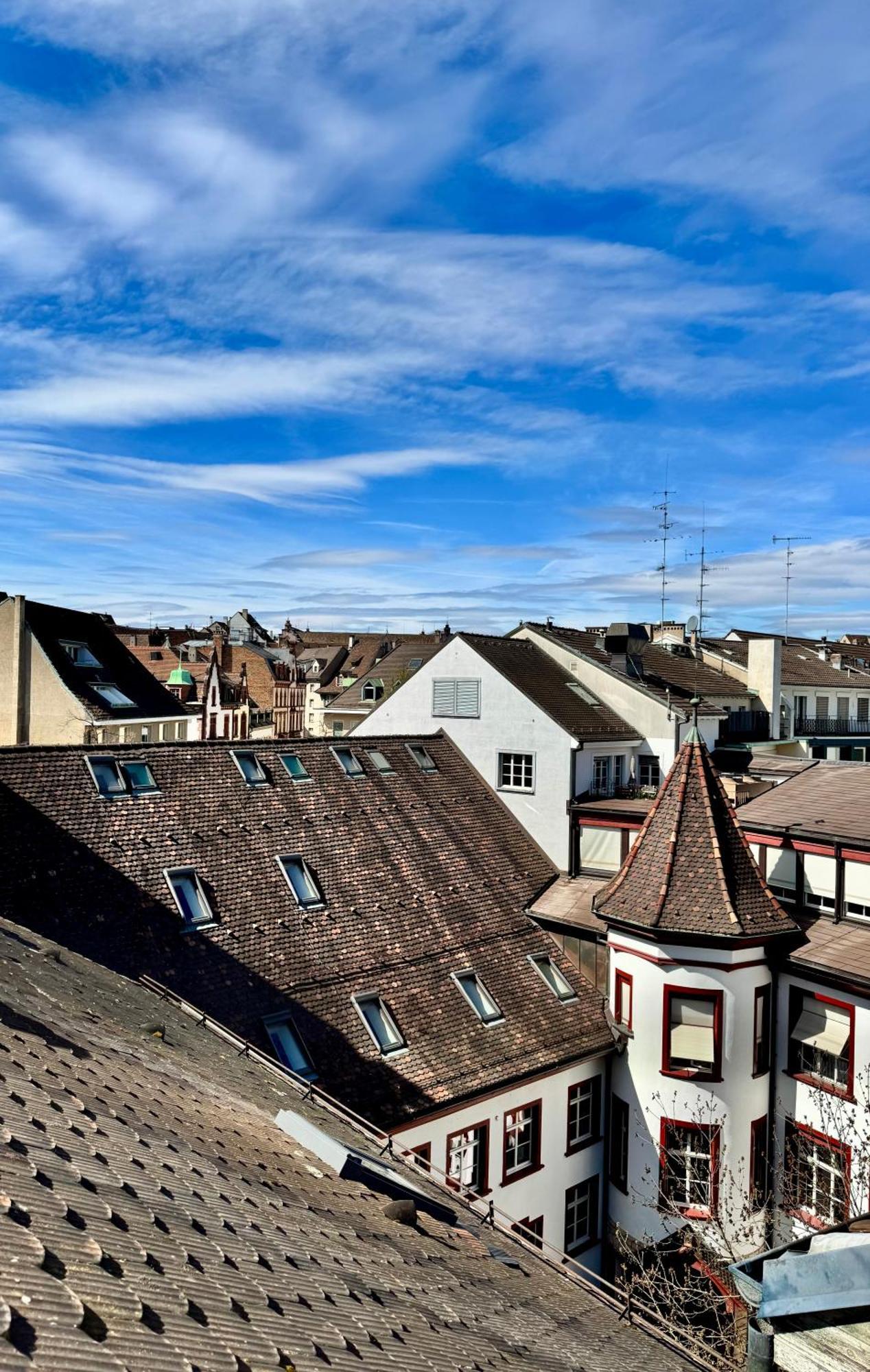 City Center Rooftop Studio With Oldtown View Basel Exterior photo